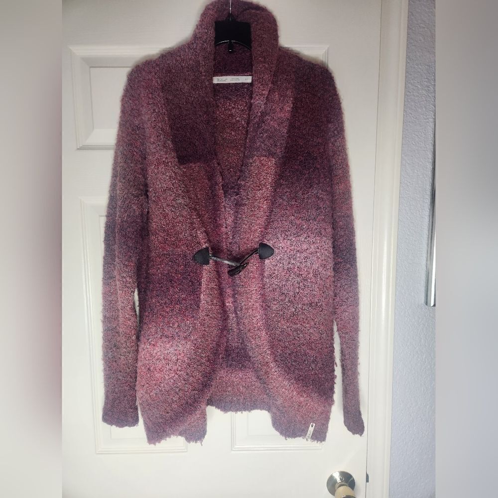 Woolrich L Multicolored Lgslv Toggle Button Sweat… - image 1